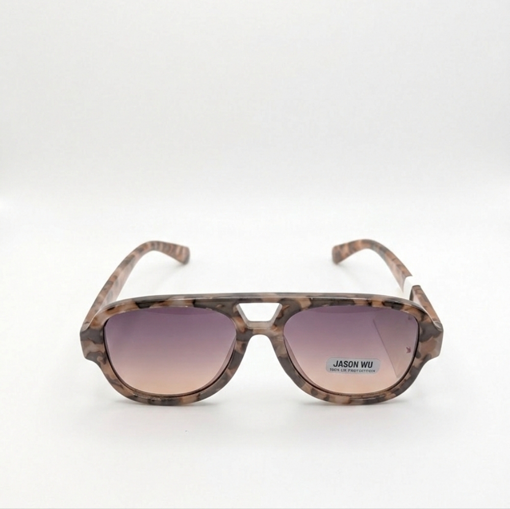 Jason Wu Tortoise Shell Aviator UV Protection Sunglasses